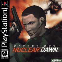 Covert Ops Nuclear Dawn Playstation  box art